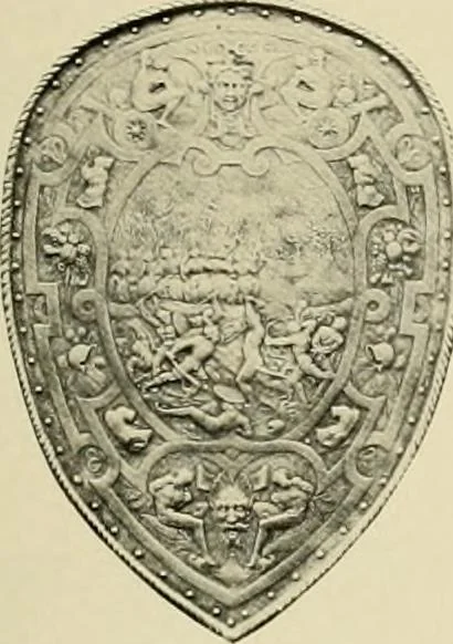 An illustration from Catalogue of plaster reproductions from antique, medieval and modern sculpture : subjects suitable for schools, libraries, and homes., 1911, leaf 156