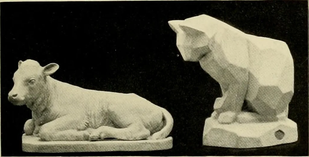 An illustration from Catalogue of plaster reproductions from antique, medieval and modern sculpture : subjects suitable for schools, libraries, and homes., 1911, leaf 160