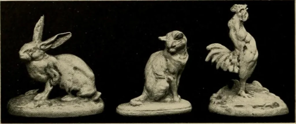 An illustration from Catalogue of plaster reproductions from antique, medieval and modern sculpture : subjects suitable for schools, libraries, and homes., 1911, leaf 161