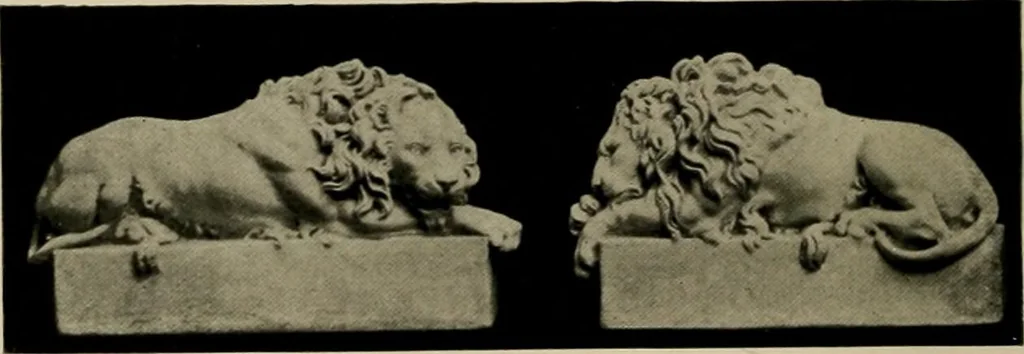 An illustration from Catalogue of plaster reproductions from antique, medieval and modern sculpture : subjects suitable for schools, libraries, and homes., 1911, leaf 161