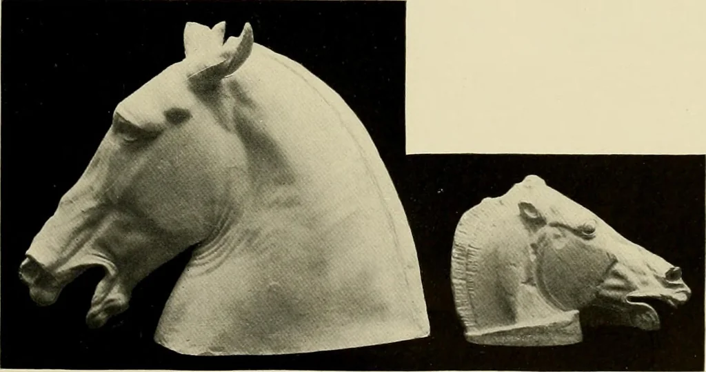 An illustration from Catalogue of plaster reproductions from antique, medieval and modern sculpture : subjects suitable for schools, libraries, and homes., 1911, leaf 164
