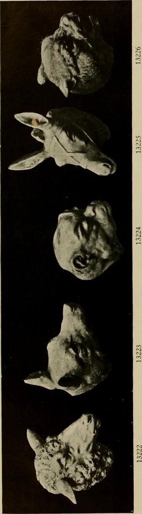 An illustration from Catalogue of plaster reproductions from antique, medieval and modern sculpture : subjects suitable for schools, libraries, and homes., 1911, leaf 169