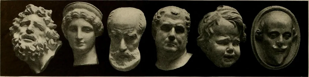 An illustration from Catalogue of plaster reproductions from antique, medieval and modern sculpture : subjects suitable for schools, libraries, and homes., 1911, leaf 173
