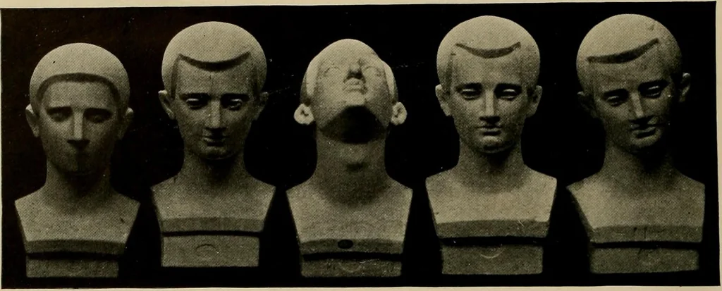 An illustration from Catalogue of plaster reproductions from antique, medieval and modern sculpture : subjects suitable for schools, libraries, and homes., 1911, leaf 179