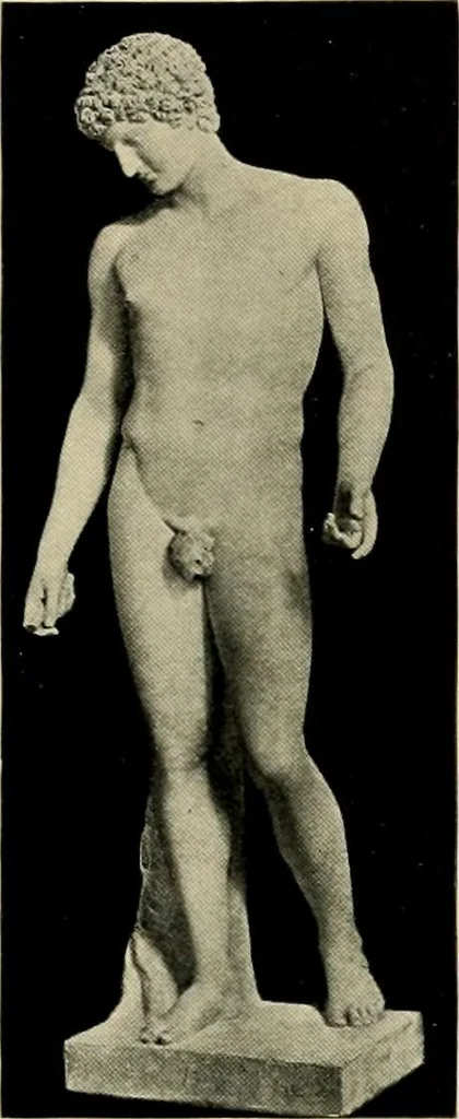 An illustration from Catalogue of plaster reproductions from antique, medieval and modern sculpture : subjects suitable for schools, libraries, and homes., 1911, leaf 18