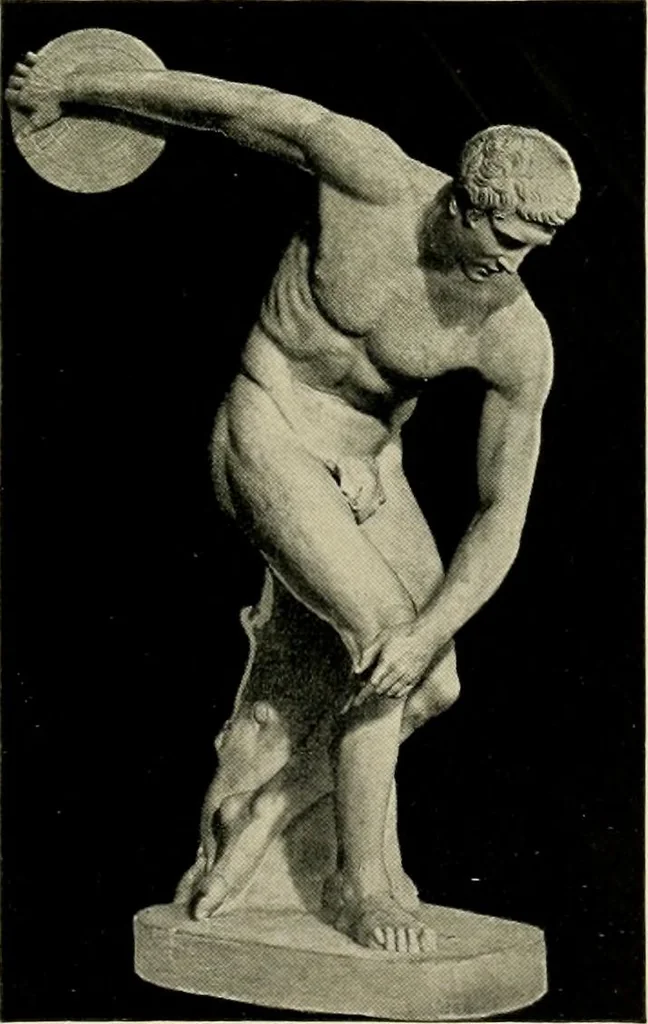 An illustration from Catalogue of plaster reproductions from antique, medieval and modern sculpture : subjects suitable for schools, libraries, and homes., 1911, leaf 18