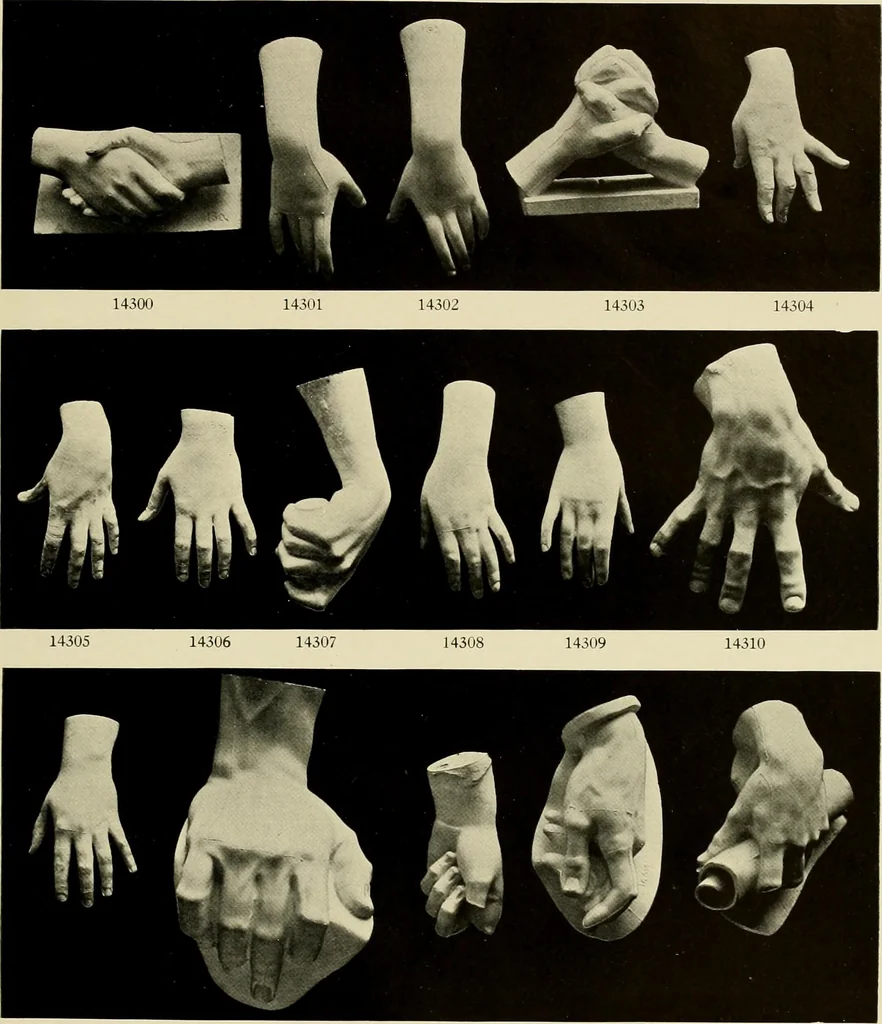 An illustration from Catalogue of plaster reproductions from antique, medieval and modern sculpture : subjects suitable for schools, libraries, and homes., 1911, leaf 182