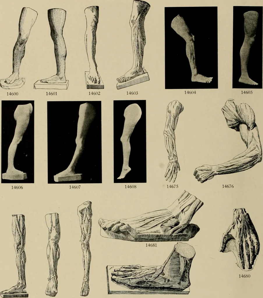 An illustration from Catalogue of plaster reproductions from antique, medieval and modern sculpture : subjects suitable for schools, libraries, and homes., 1911, leaf 187