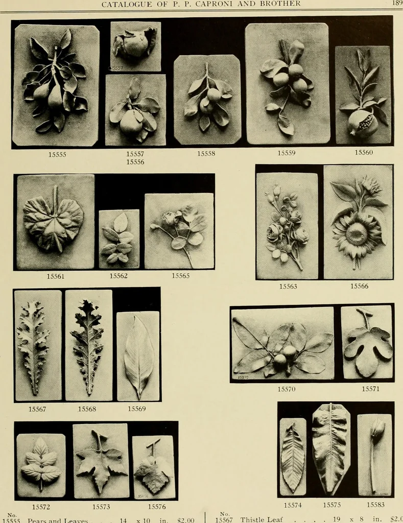 An illustration from Catalogue of plaster reproductions from antique, medieval and modern sculpture : subjects suitable for schools, libraries, and homes., 1911, leaf 194