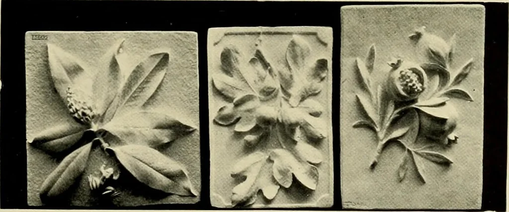 An illustration from Catalogue of plaster reproductions from antique, medieval and modern sculpture : subjects suitable for schools, libraries, and homes., 1911, leaf 196