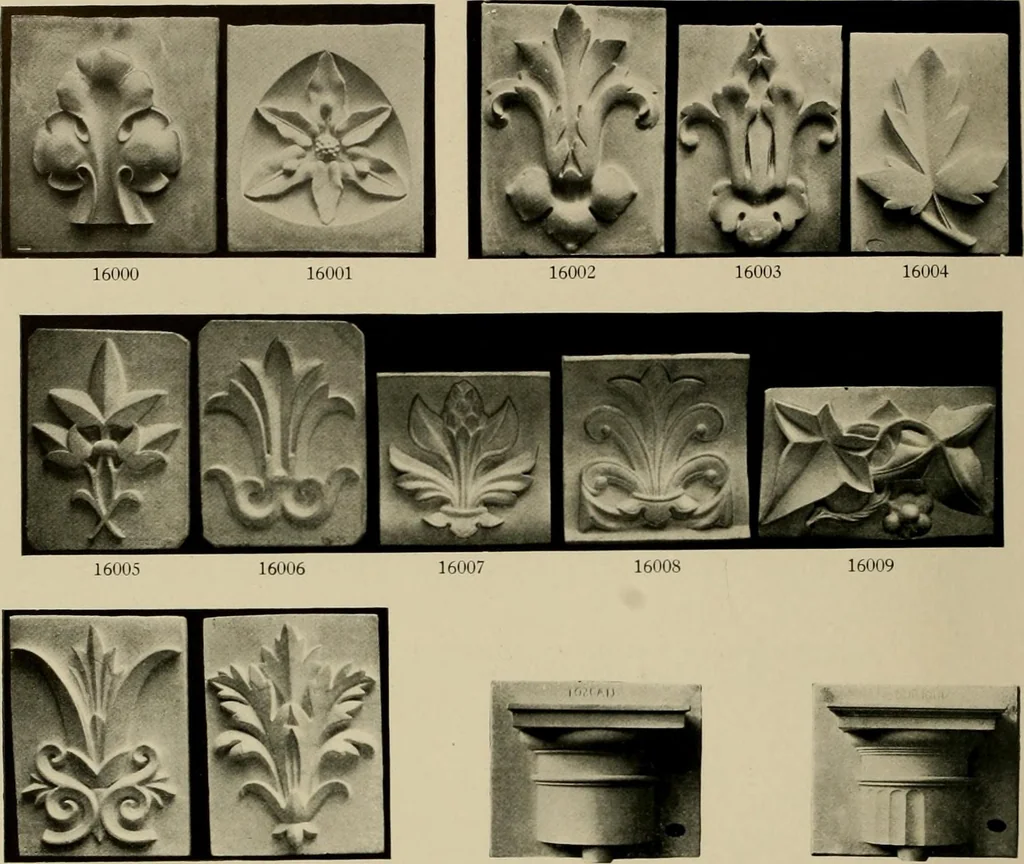 An illustration from Catalogue of plaster reproductions from antique, medieval and modern sculpture : subjects suitable for schools, libraries, and homes., 1911, leaf 197