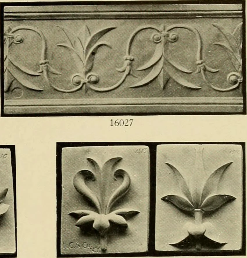 An illustration from Catalogue of plaster reproductions from antique, medieval and modern sculpture : subjects suitable for schools, libraries, and homes., 1911, leaf 198