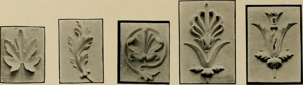 An illustration from Catalogue of plaster reproductions from antique, medieval and modern sculpture : subjects suitable for schools, libraries, and homes., 1911, leaf 199