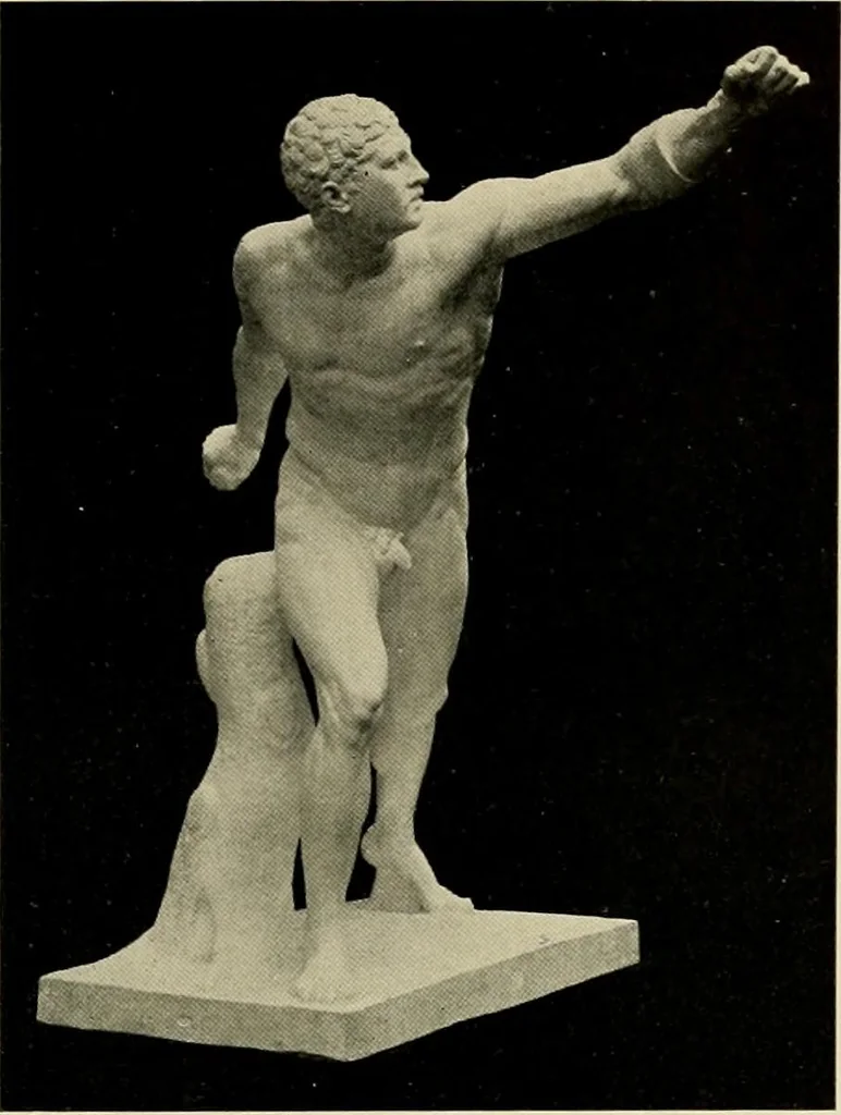 An illustration from Catalogue of plaster reproductions from antique, medieval and modern sculpture : subjects suitable for schools, libraries, and homes., 1911, leaf 20