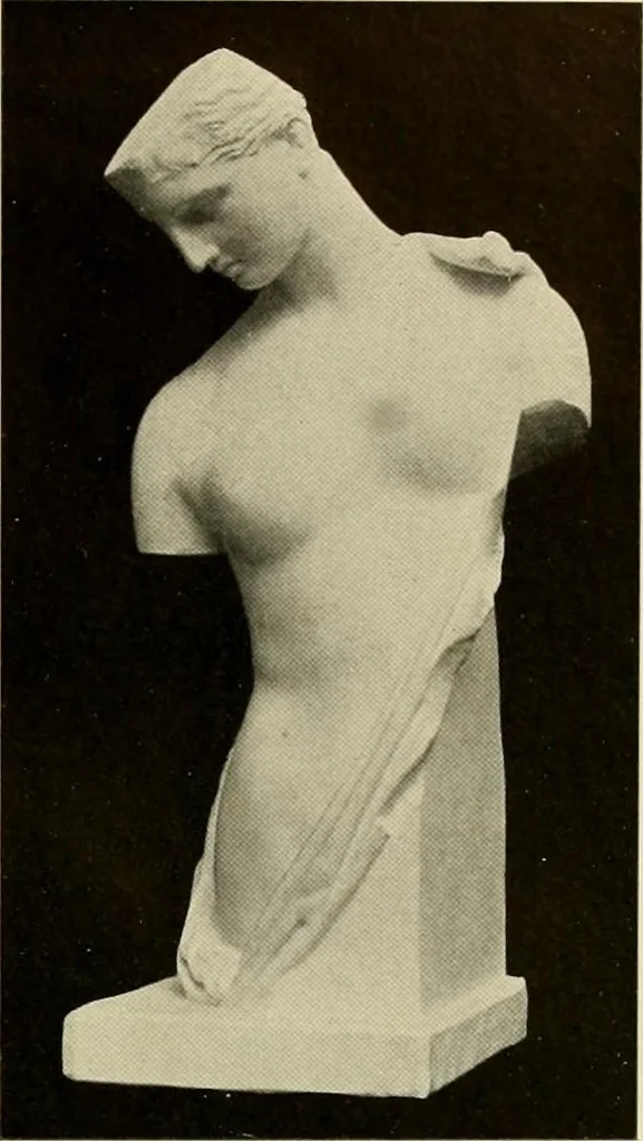 An illustration from Catalogue of plaster reproductions from antique, medieval and modern sculpture : subjects suitable for schools, libraries, and homes., 1911, leaf 20