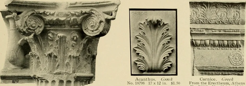 An illustration from Catalogue of plaster reproductions from antique, medieval and modern sculpture : subjects suitable for schools, libraries, and homes., 1911, leaf 200