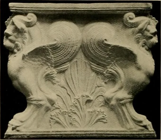 An illustration from Catalogue of plaster reproductions from antique, medieval and modern sculpture : subjects suitable for schools, libraries, and homes., 1911, leaf 201
