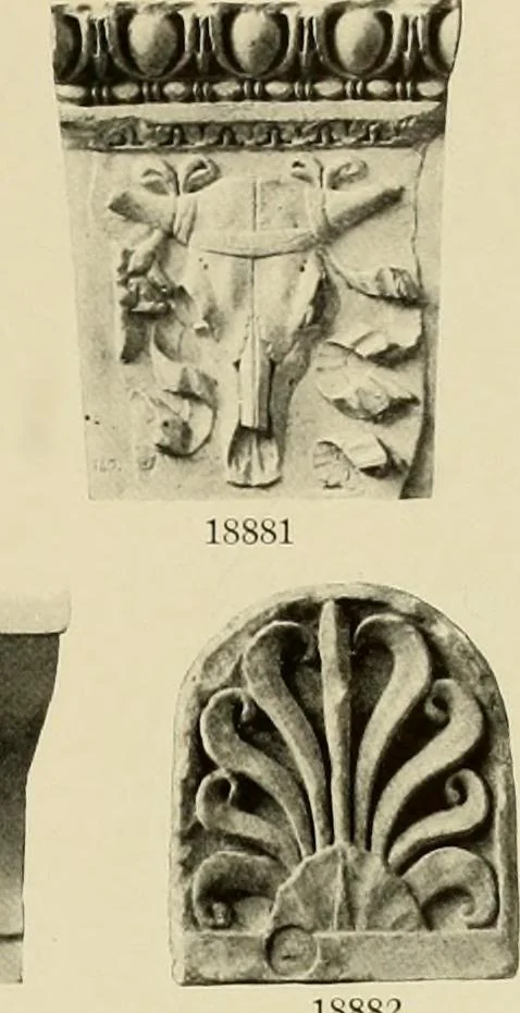 An illustration from Catalogue of plaster reproductions from antique, medieval and modern sculpture : subjects suitable for schools, libraries, and homes., 1911, leaf 208