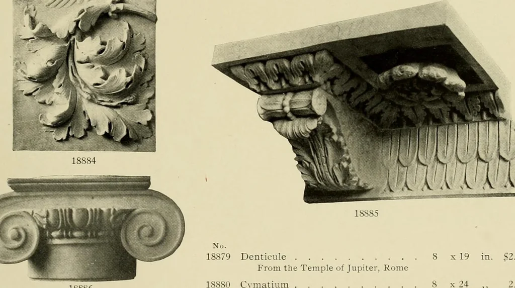 An illustration from Catalogue of plaster reproductions from antique, medieval and modern sculpture : subjects suitable for schools, libraries, and homes., 1911, leaf 208