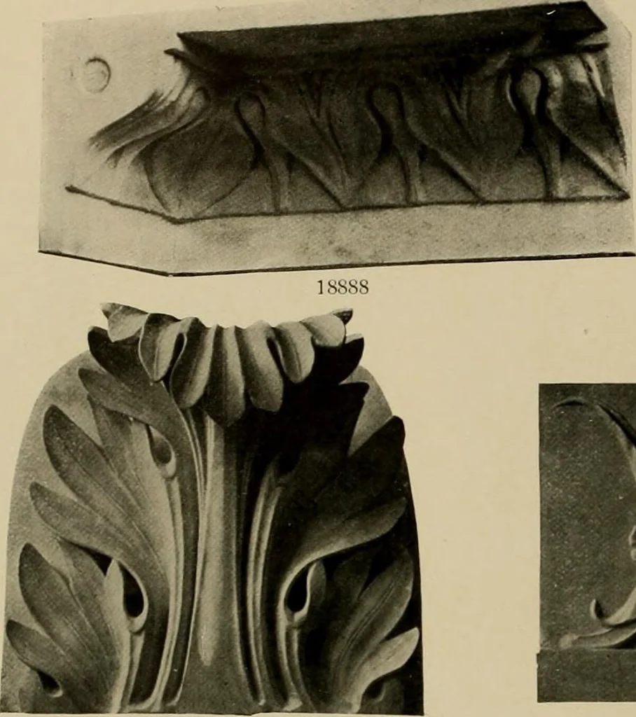 An illustration from Catalogue of plaster reproductions from antique, medieval and modern sculpture : subjects suitable for schools, libraries, and homes., 1911, leaf 209