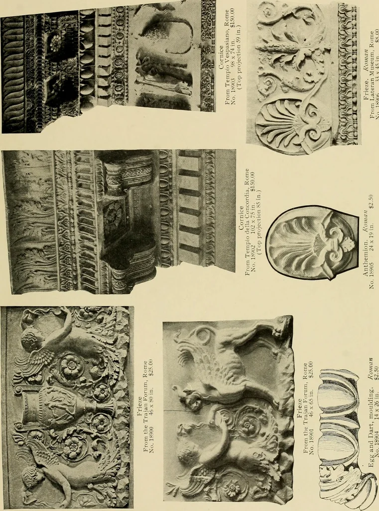 An illustration from Catalogue of plaster reproductions from antique, medieval and modern sculpture : subjects suitable for schools, libraries, and homes., 1911, leaf 210
