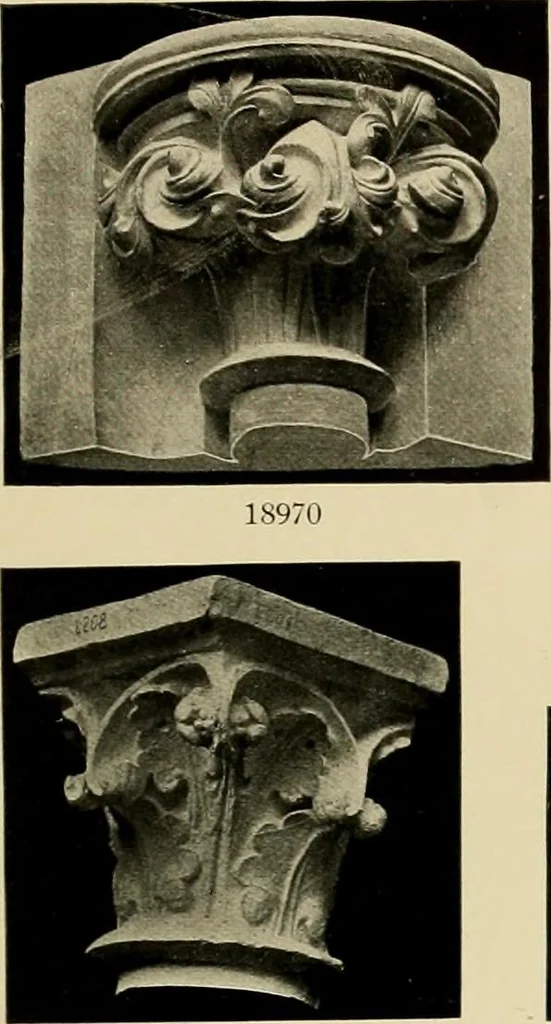 An illustration from Catalogue of plaster reproductions from antique, medieval and modern sculpture : subjects suitable for schools, libraries, and homes., 1911, leaf 216