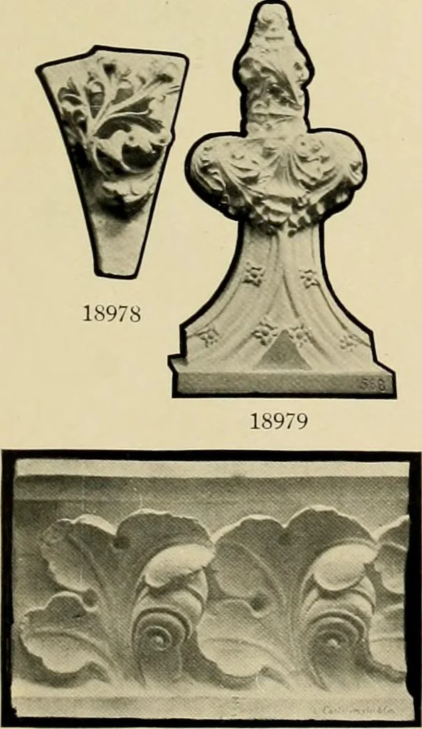 An illustration from Catalogue of plaster reproductions from antique, medieval and modern sculpture : subjects suitable for schools, libraries, and homes., 1911, leaf 216