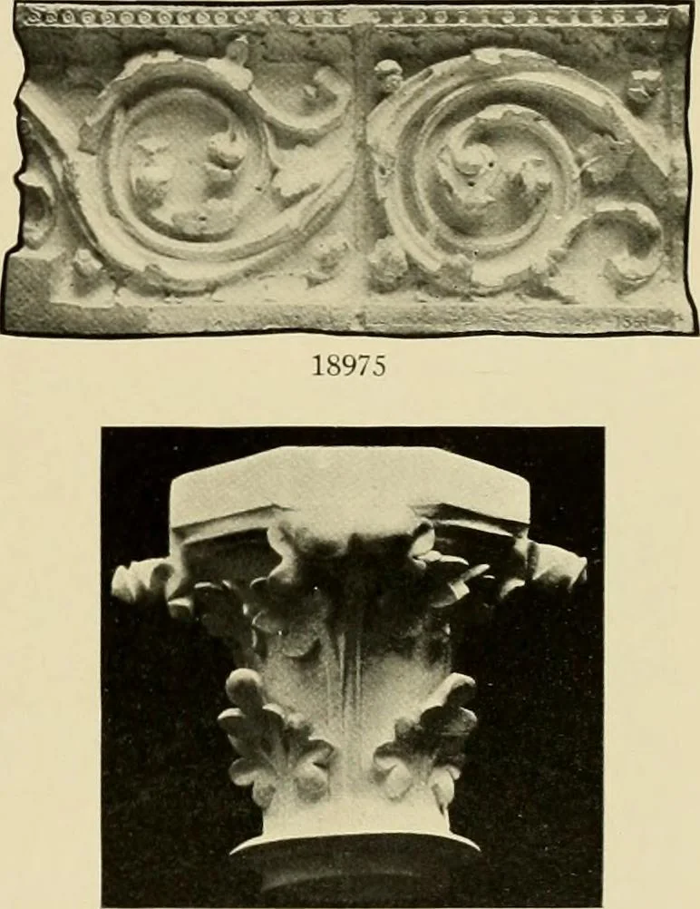 An illustration from Catalogue of plaster reproductions from antique, medieval and modern sculpture : subjects suitable for schools, libraries, and homes., 1911, leaf 216