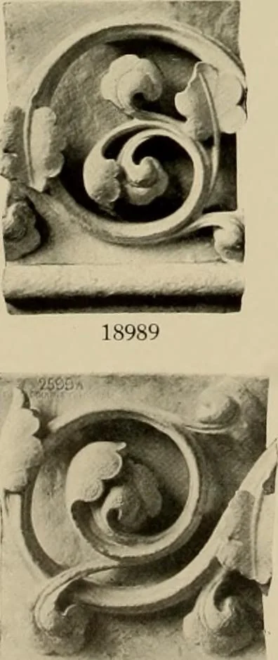 An illustration from Catalogue of plaster reproductions from antique, medieval and modern sculpture : subjects suitable for schools, libraries, and homes., 1911, leaf 217