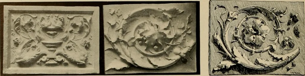 An illustration from Catalogue of plaster reproductions from antique, medieval and modern sculpture : subjects suitable for schools, libraries, and homes., 1911, leaf 219