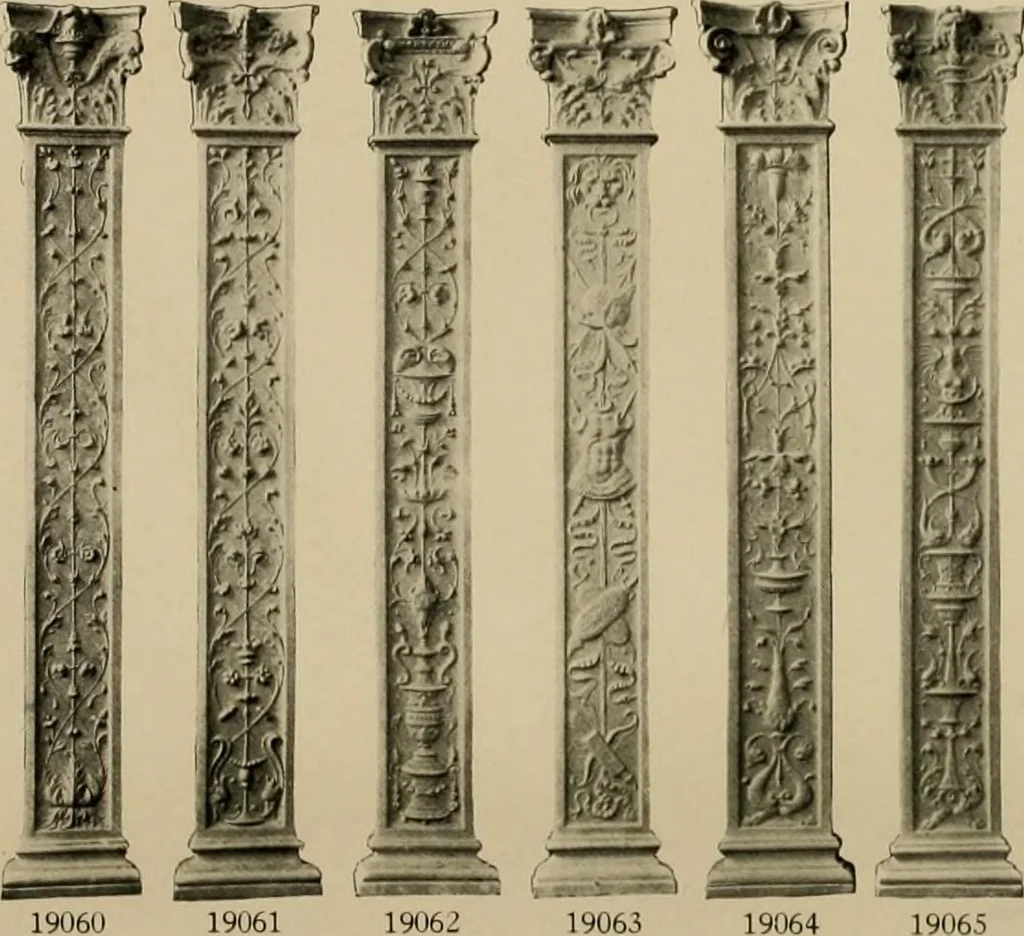 An illustration from Catalogue of plaster reproductions from antique, medieval and modern sculpture : subjects suitable for schools, libraries, and homes., 1911, leaf 223