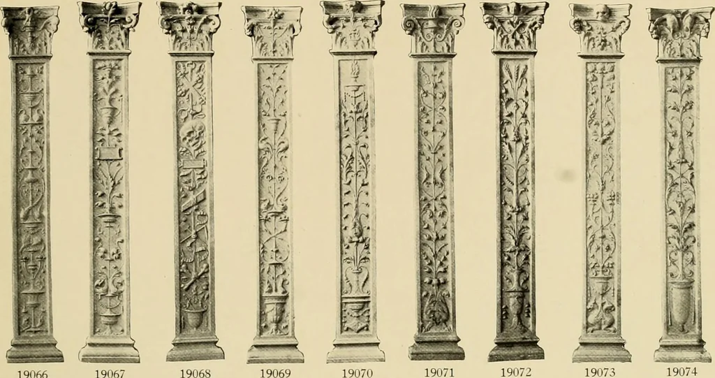 An illustration from Catalogue of plaster reproductions from antique, medieval and modern sculpture : subjects suitable for schools, libraries, and homes., 1911, leaf 224