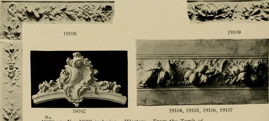 An illustration from Catalogue of plaster reproductions from antique, medieval and modern sculpture : subjects suitable for schools, libraries, and homes., 1911, leaf 225