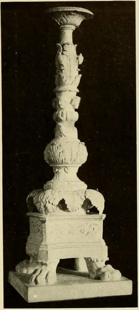An illustration from Catalogue of plaster reproductions from antique, medieval and modern sculpture : subjects suitable for schools, libraries, and homes., 1911, leaf 228