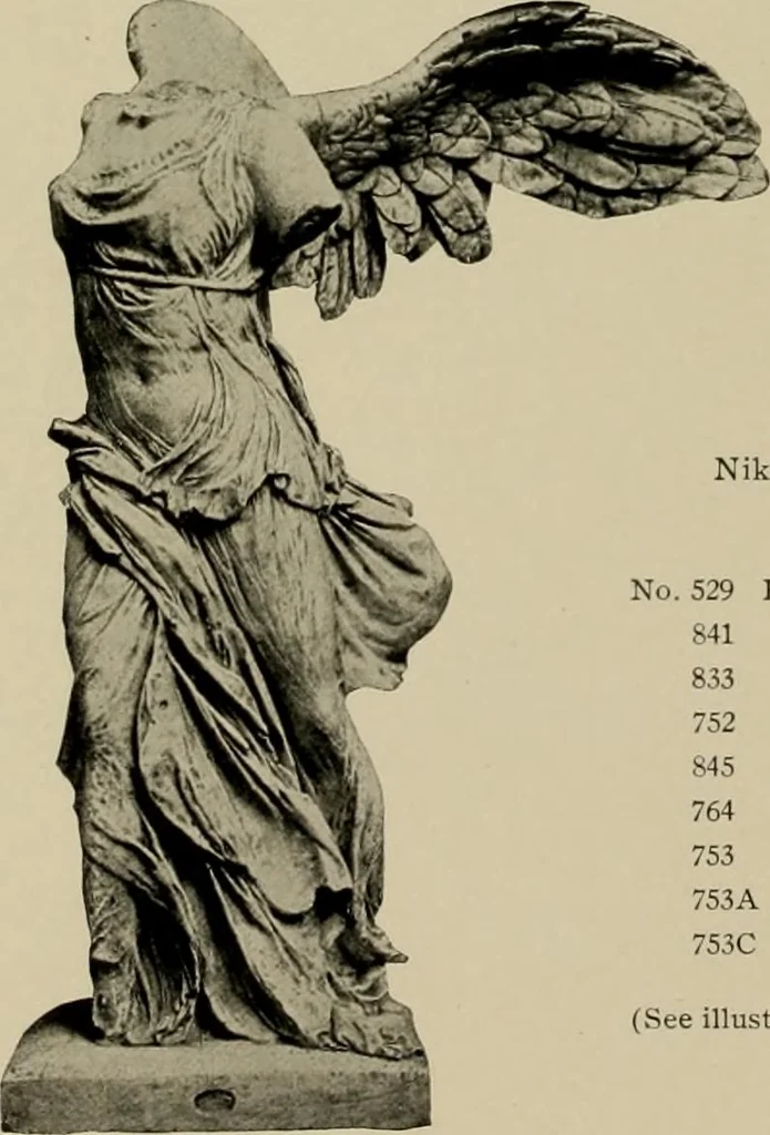 An illustration from Catalogue of plaster reproductions from antique, medieval and modern sculpture : subjects suitable for schools, libraries, and homes., 1911, leaf 23