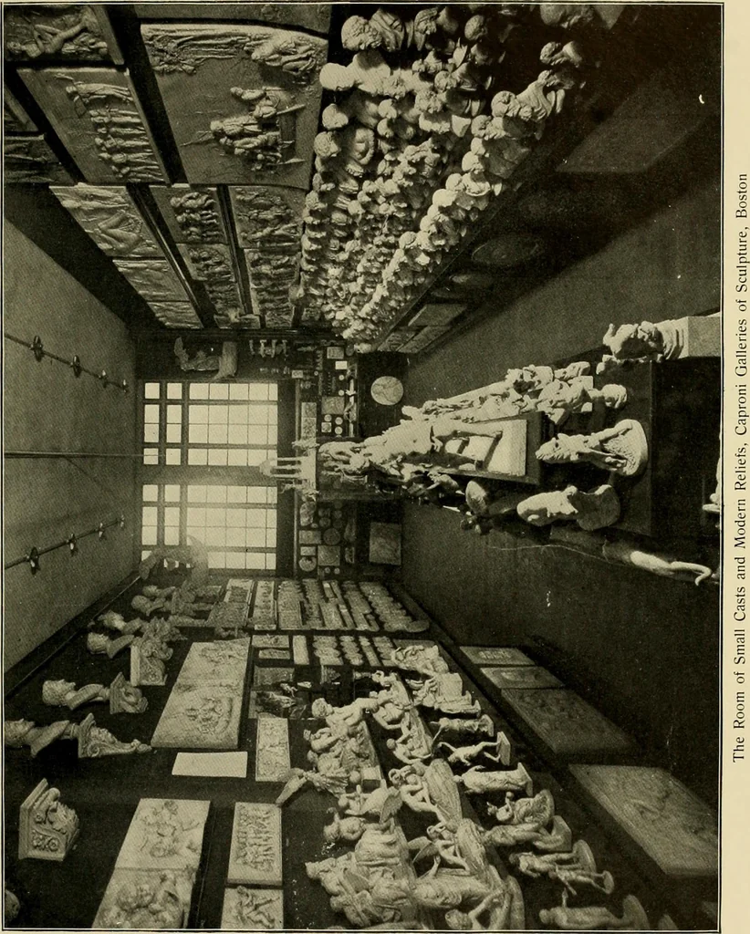 An illustration from Catalogue of plaster reproductions from antique, medieval and modern sculpture : subjects suitable for schools, libraries, and homes., 1911, leaf 236