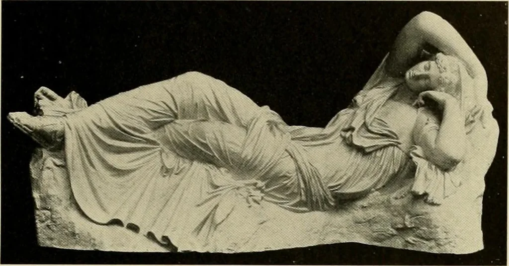 An illustration from Catalogue of plaster reproductions from antique, medieval and modern sculpture : subjects suitable for schools, libraries, and homes., 1911, leaf 26
