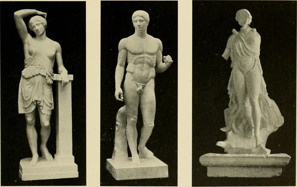 An illustration from Catalogue of plaster reproductions from antique, medieval and modern sculpture : subjects suitable for schools, libraries, and homes., 1911, leaf 26