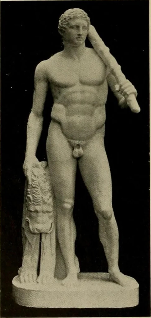 An illustration from Catalogue of plaster reproductions from antique, medieval and modern sculpture : subjects suitable for schools, libraries, and homes., 1911, leaf 27