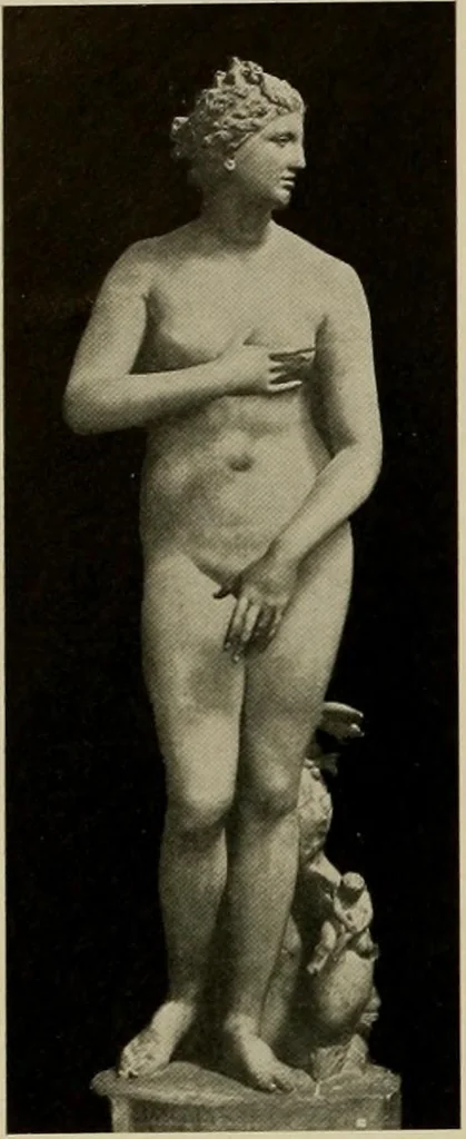 An illustration from Catalogue of plaster reproductions from antique, medieval and modern sculpture : subjects suitable for schools, libraries, and homes., 1911, leaf 29