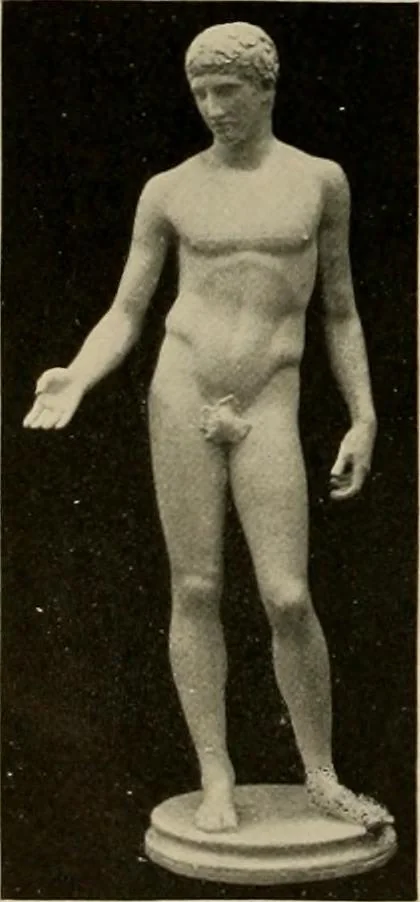 An illustration from Catalogue of plaster reproductions from antique, medieval and modern sculpture : subjects suitable for schools, libraries, and homes., 1911, leaf 29