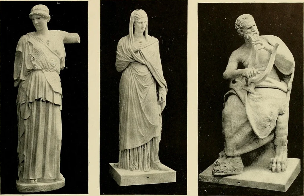 An illustration from Catalogue of plaster reproductions from antique, medieval and modern sculpture : subjects suitable for schools, libraries, and homes., 1911, leaf 30