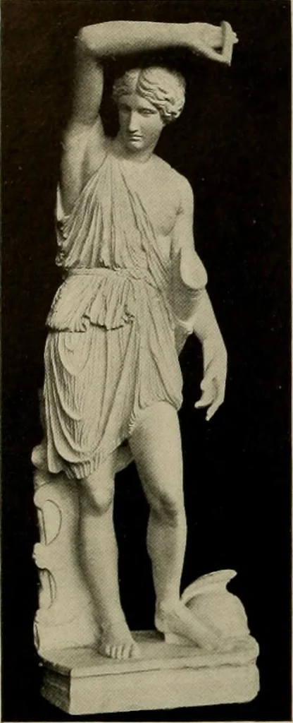 An illustration from Catalogue of plaster reproductions from antique, medieval and modern sculpture : subjects suitable for schools, libraries, and homes., 1911, leaf 31