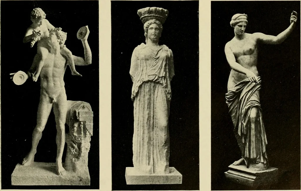 An illustration from Catalogue of plaster reproductions from antique, medieval and modern sculpture : subjects suitable for schools, libraries, and homes., 1911, leaf 32