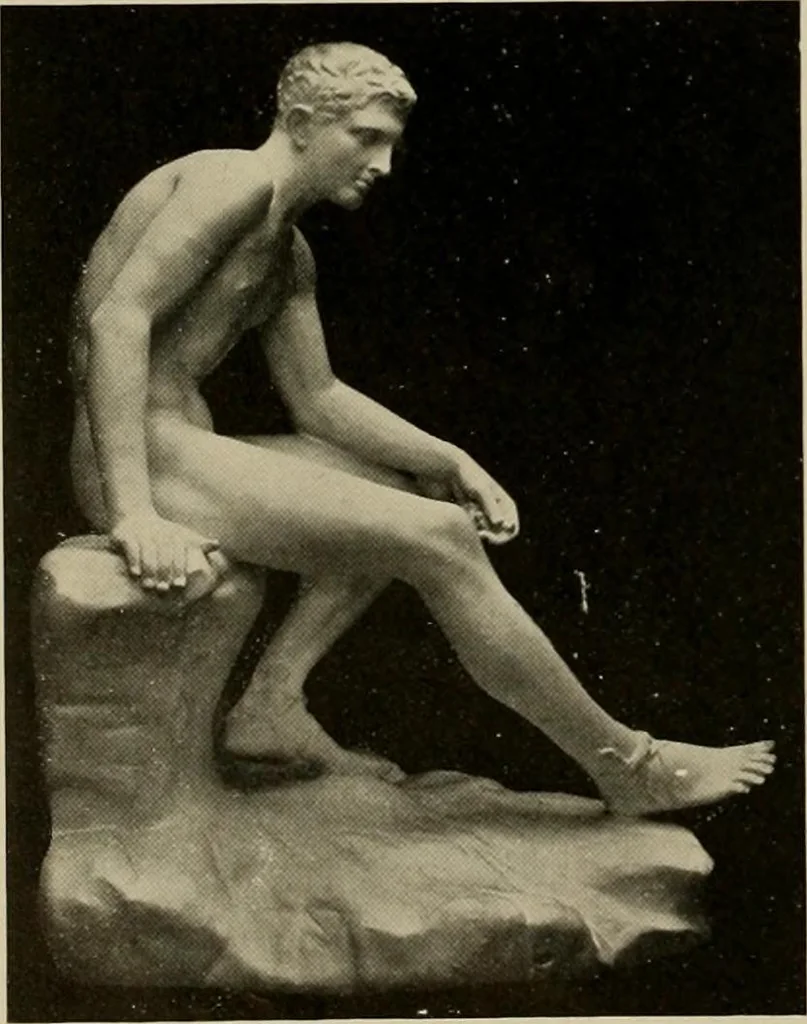 An illustration from Catalogue of plaster reproductions from antique, medieval and modern sculpture : subjects suitable for schools, libraries, and homes., 1911, leaf 33