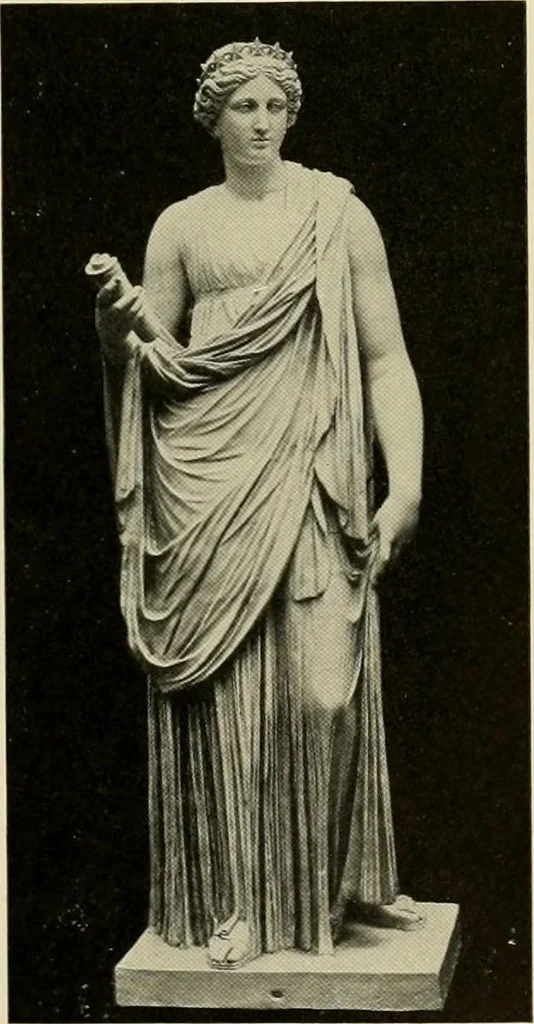 An illustration from Catalogue of plaster reproductions from antique, medieval and modern sculpture : subjects suitable for schools, libraries, and homes., 1911, leaf 34