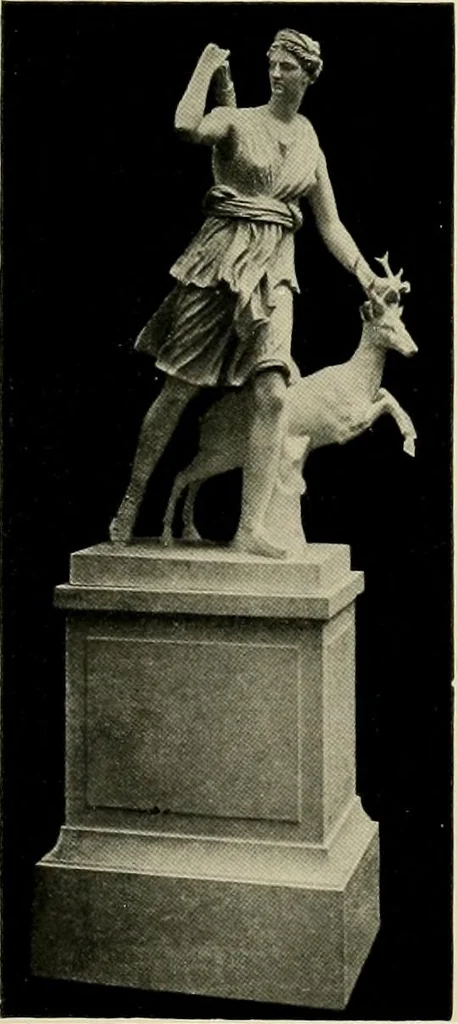 An illustration from Catalogue of plaster reproductions from antique, medieval and modern sculpture : subjects suitable for schools, libraries, and homes., 1911, leaf 36