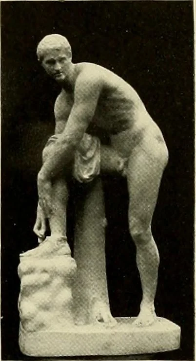 An illustration from Catalogue of plaster reproductions from antique, medieval and modern sculpture : subjects suitable for schools, libraries, and homes., 1911, leaf 36