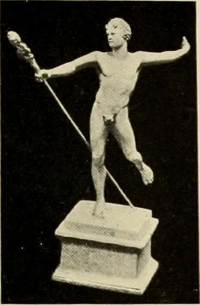 An illustration from Catalogue of plaster reproductions from antique, medieval and modern sculpture : subjects suitable for schools, libraries, and homes., 1911, leaf 42