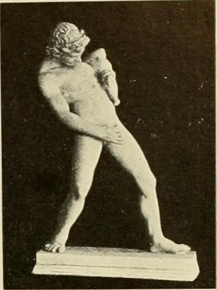 An illustration from Catalogue of plaster reproductions from antique, medieval and modern sculpture : subjects suitable for schools, libraries, and homes., 1911, leaf 42